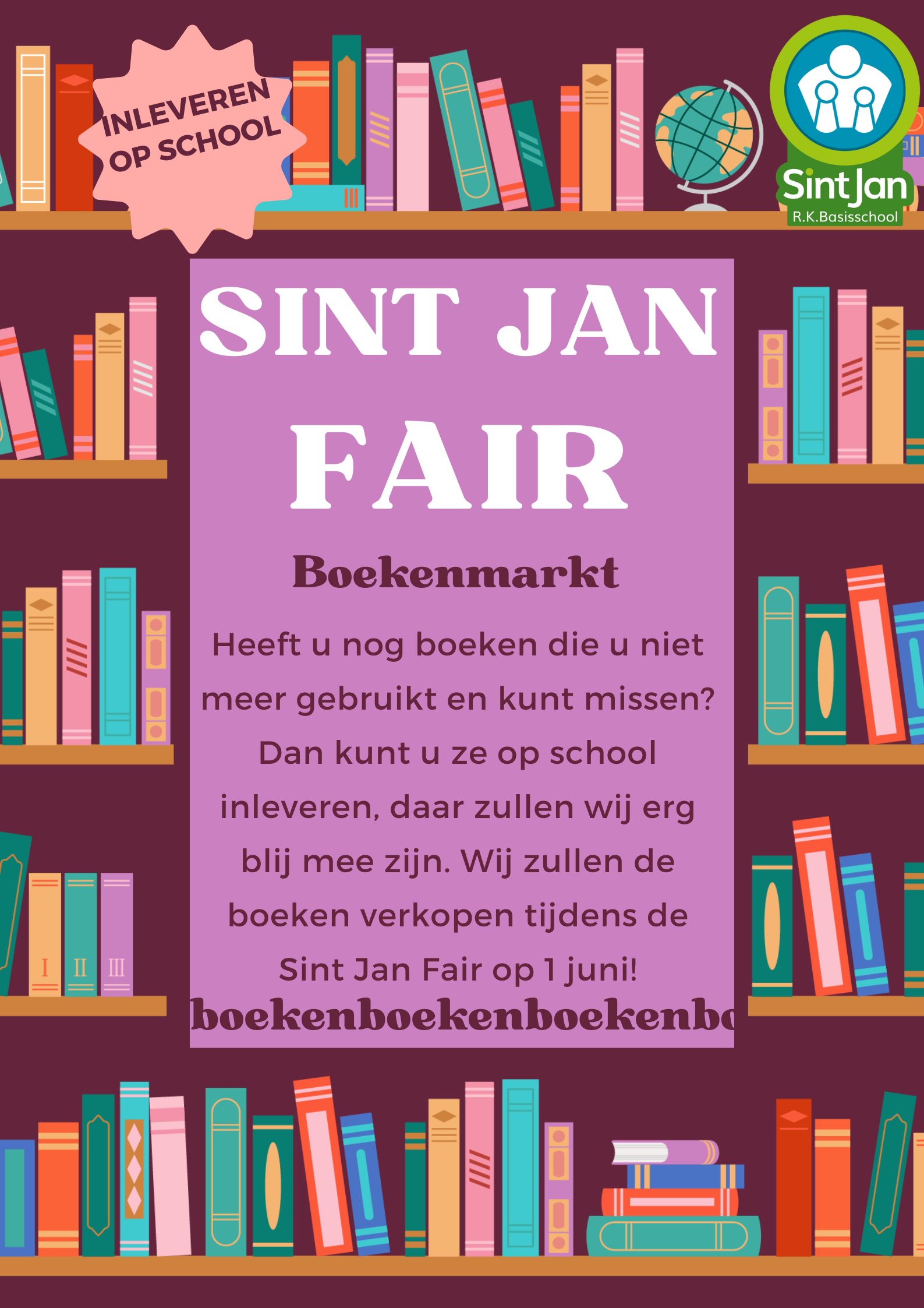 Boekenmarkt Sint Jan Fair
