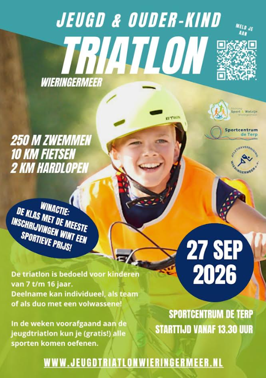 Jeugd & Ouder-kind triatlon