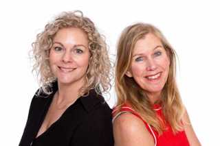 Juf Corinne en juf Jade
